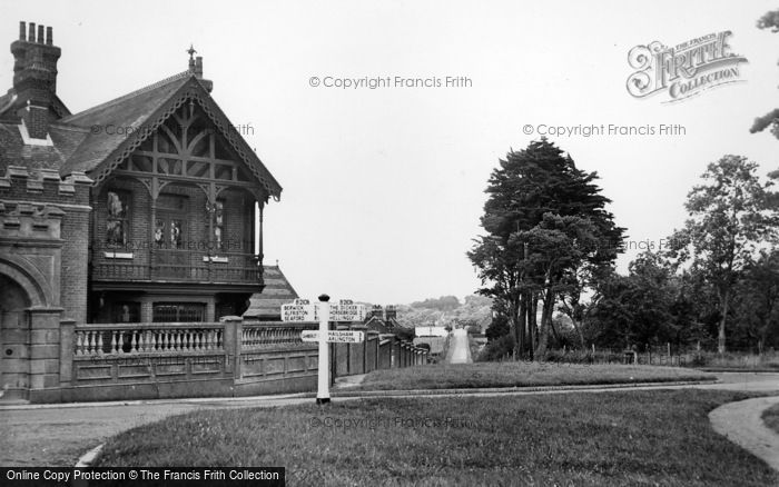 Photo of Upper Dicker, The Cross Roads c.1950
