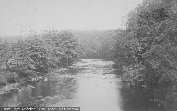 Photo of Upper Hodder, View From Upper Hodder Bridge 1894