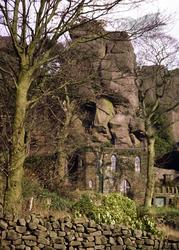 Rockhall Cottage, The Roaches c.1980, Upper Hulme