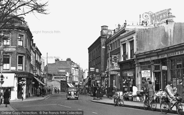 Photo of Upper Norwood, Central Hill c.1955