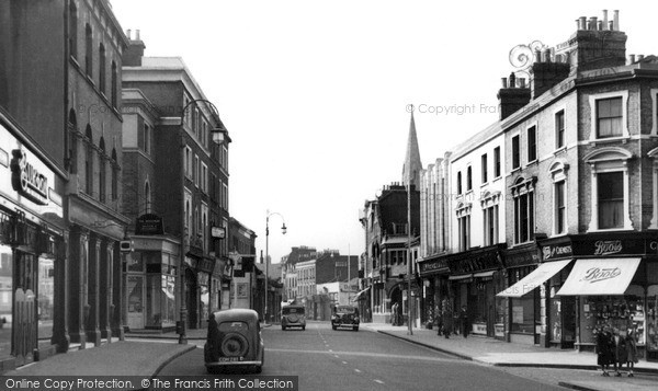 Photo of Upper Norwood, Westow Hill c.1955