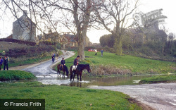The Ford And St Mary's Church 1981, Upper Slaughter