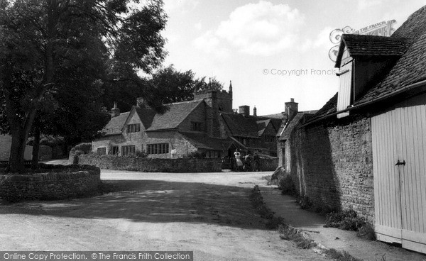 Photo of Upper Slaughter, The Square c.1960
