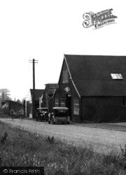Garage, Ayston Road c.1955, Uppingham