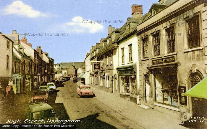 Photo of Uppingham, High Street c.1965