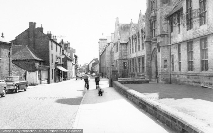 Photo of Uppingham, High Street c.1965