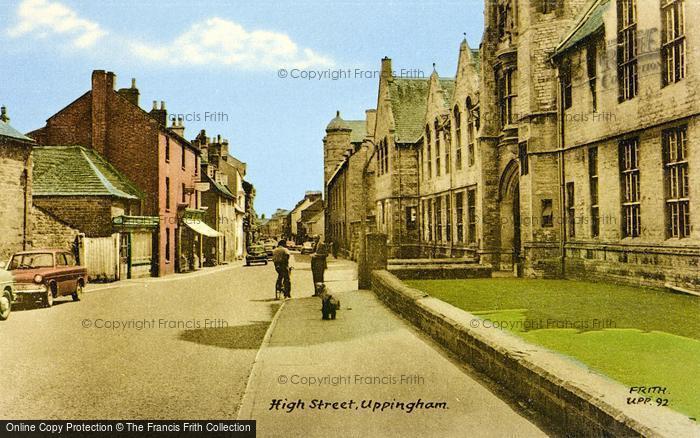 Photo of Uppingham, High Street c.1965