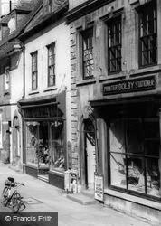High Street Shops c.1965, Uppingham