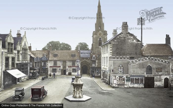 Photo of Uppingham, Market Place And St Peter And St Paul's Church 1932