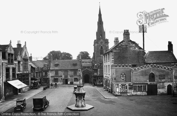 Photo of Uppingham, Market Place And The Church 1932