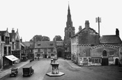 Market Place And The Church 1932, Uppingham