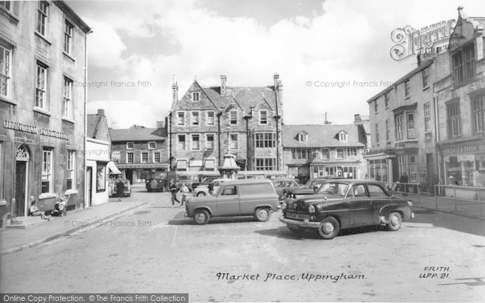 Photo of Uppingham, Market Place c.1965