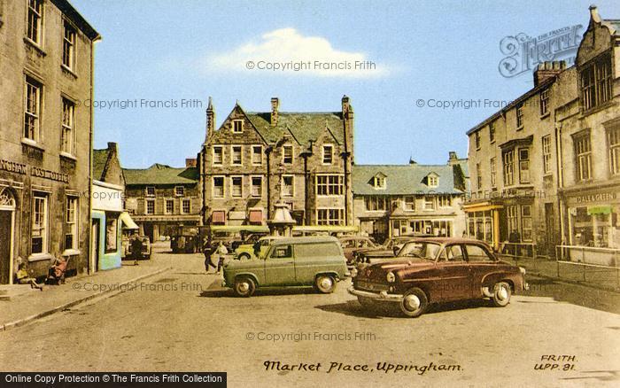 Photo of Uppingham, Market Place c.1965