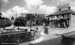 School And Rectory c.1965, Uppingham