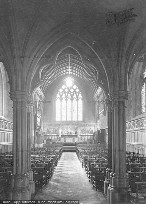 Photo of Uppingham, School Chapel 1932