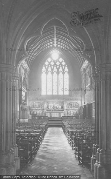Photo of Uppingham, School Chapel 1932
