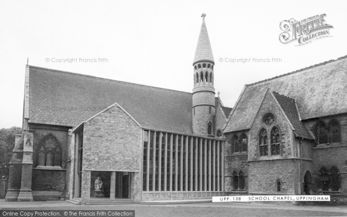 Photo of Uppingham, School Chapel c.1965