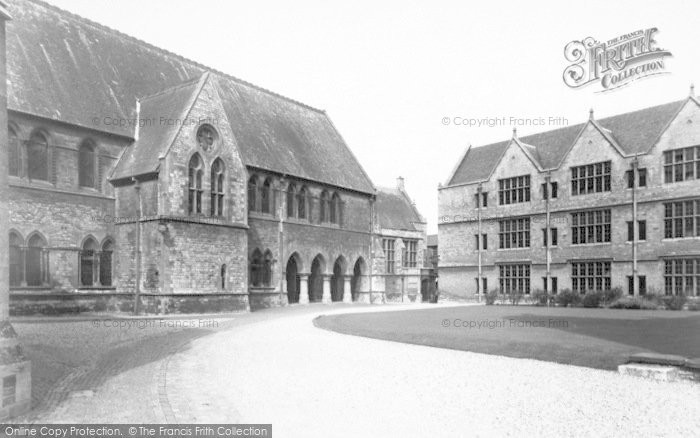 Photo of Uppingham, School, Colonnade And East Classrooms c.1955