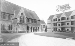 School, Colonnade And East Classrooms c.1955, Uppingham