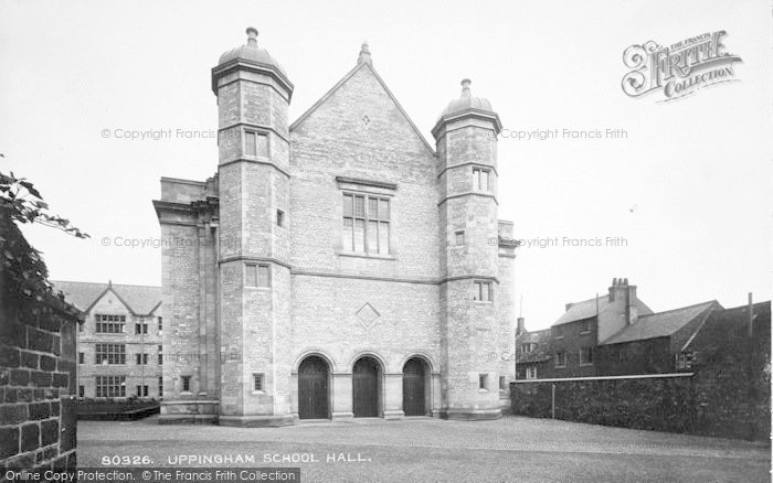Photo of Uppingham, School Hall 1927