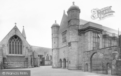School Hall And Chapel 1932, Uppingham