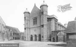 School, Hall c.1955, Uppingham
