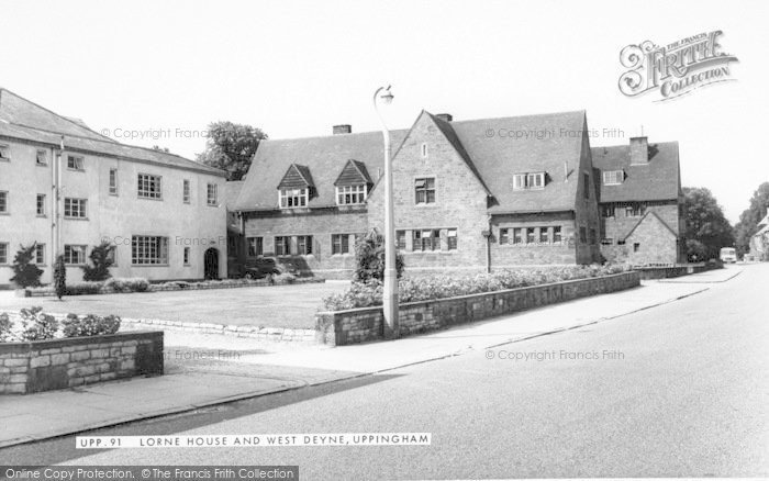 Photo of Uppingham, School, Lorne House And West Deyne c.1965