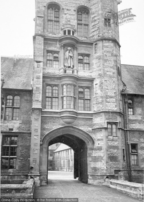 Photo of Uppingham, School, Main Entrance c.1960