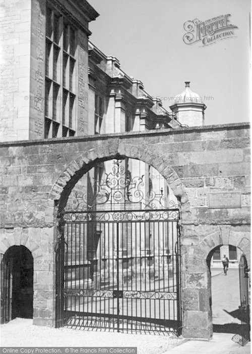 Photo of Uppingham, School, Mason Gates c.1950