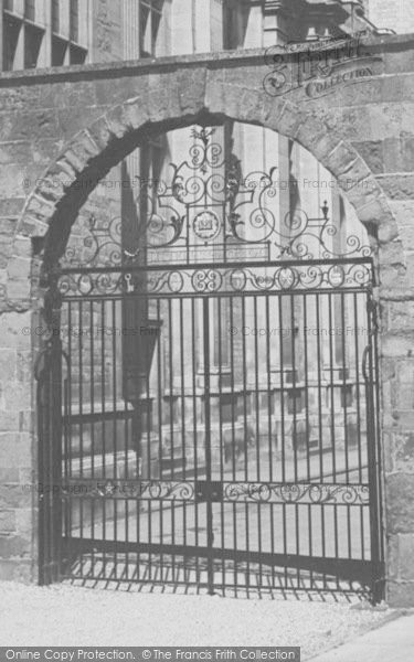 Photo of Uppingham, School, Mason Gates c.1950