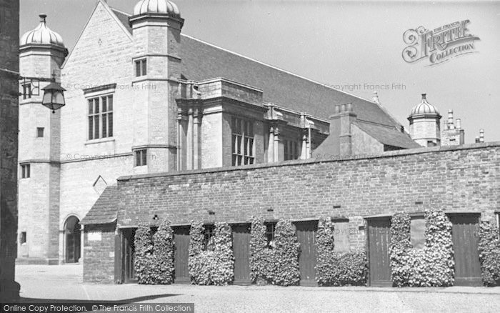 Photo of Uppingham, School, Old Studies And Memorial Hall c.1950