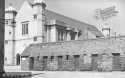 School, Old Studies And Memorial Hall c.1950, Uppingham