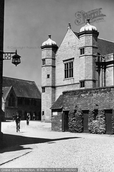 Photo of Uppingham, School, Old Studies And Memorial Hall c.1950