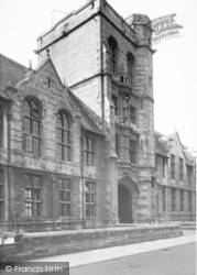 School Tower c.1955, Uppingham