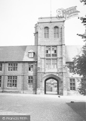 School, Victoria Tower c.1960, Uppingham