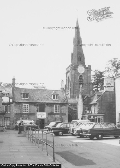Photo of Uppingham, The Church And Market Place c.1965