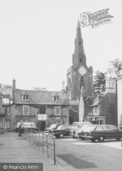 The Church And Market Place c.1965, Uppingham