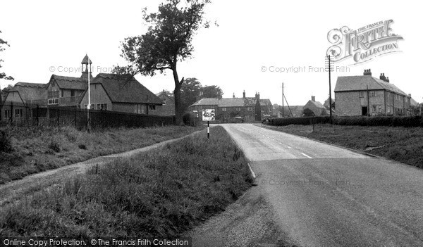 Photo of Uppingham, The Cross Roads And School Playing Fields c.1955