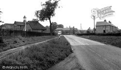 The Cross Roads And School Playing Fields c.1955, Uppingham