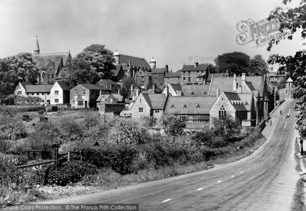 Photo of Uppingham, The School And Town c.1950