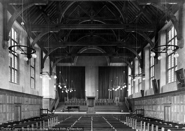 Photo of Uppingham, The School Hall 1927