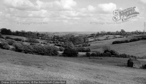Photo of Uppingham, View From Stamford Road c.1955