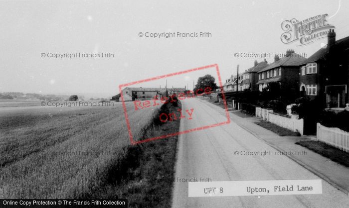 Photo of Upton, Field Lane c.1965