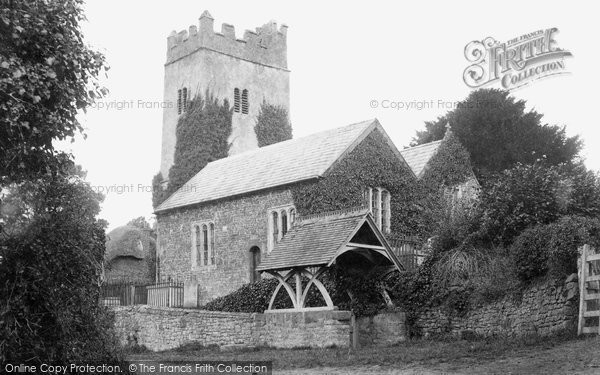Photo of Upton Hellions, St Mary's Church 1906