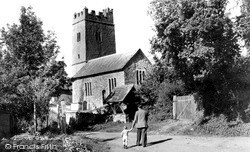 St Mary's Church c.1965, Upton Hellions