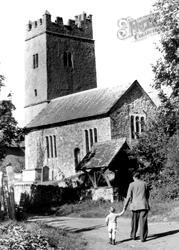 St Mary's Church Lychgate c.1965, Upton Hellions