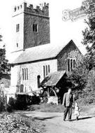 St Mary's Church Lychgate c.1965, Upton Hellions