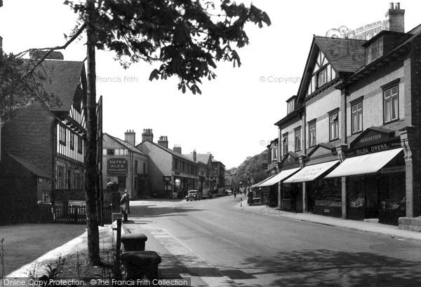 Photo of Upton, The Village c.1950