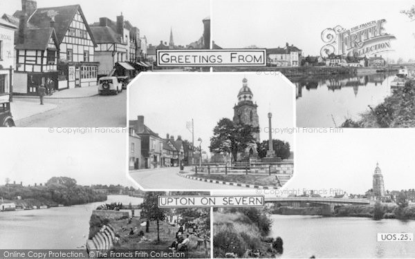 Photo of Upton Upon Severn, Composite c.1955