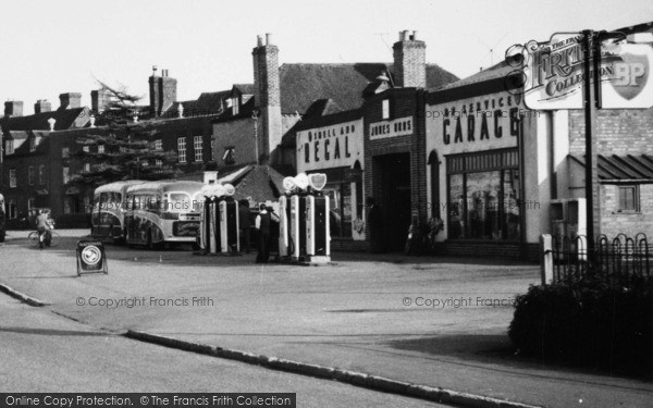 Photo of Upton Upon Severn, Hanley Road, Garage c.1955